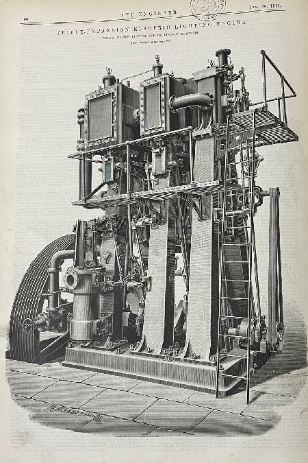 Triple Expansion Engine example