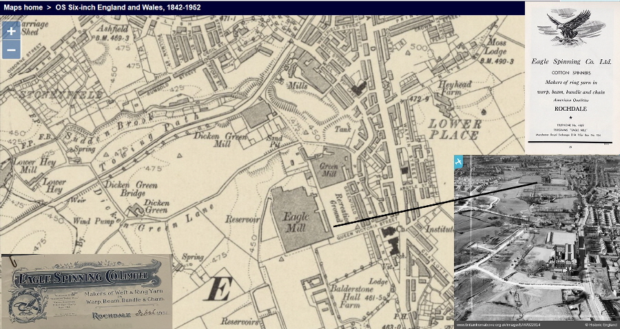 Lowerplace, Rochdale - Eagle Spinning Co Ltd