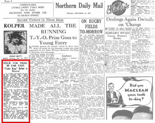 Daily Mail Friday Oct 24th 1947