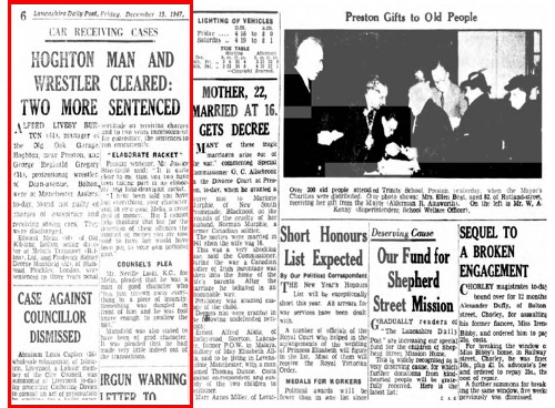 Lancashire Daily Post Friday December 19th 1947