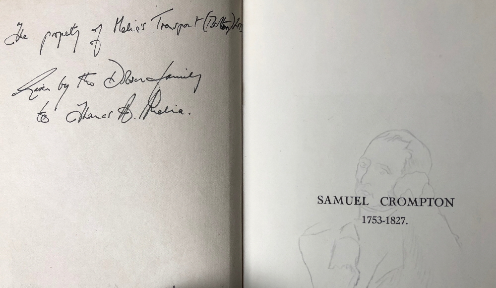 Samuel Crompton D&B book